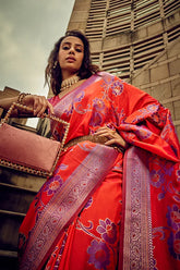 designer brasso saree